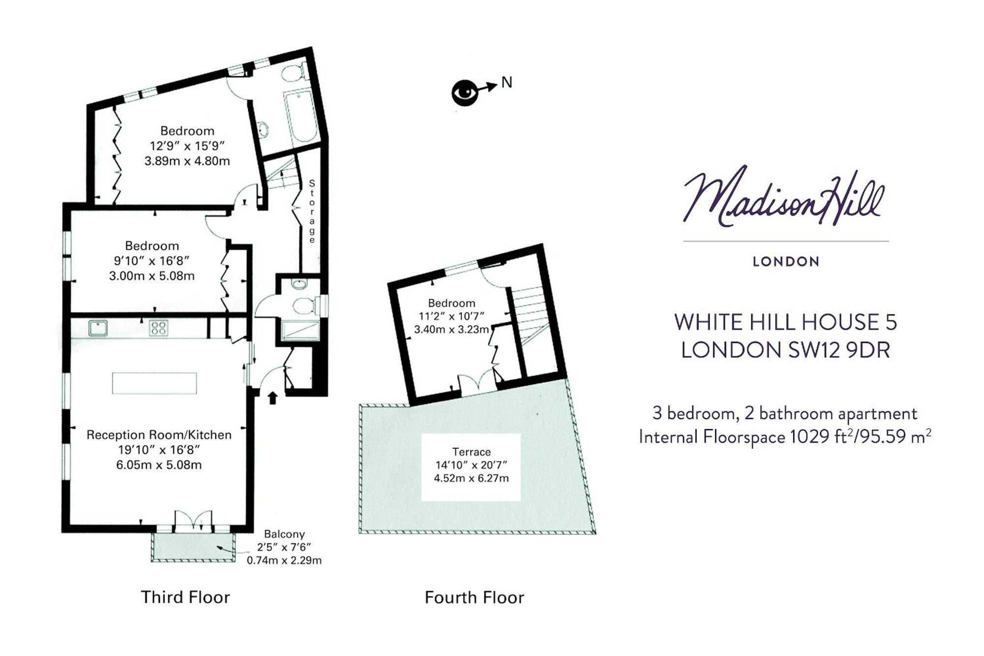 Madison Hill - White Hill House 5 - 3 Bedroom Flat Londra Esterno foto